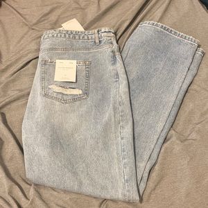 NWT flying monkey Lafayette straight leg jean